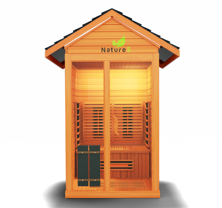 Medical Nature 5 - 2 Person Outdoor Infrared Sauna