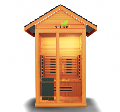 Medical Nature 5 - 2 Person Outdoor Infrared Sauna