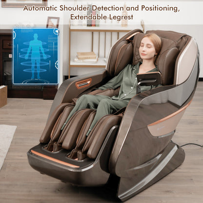 Therapy 22 - SL Track Full Body Zero Gravity Massage Chair Recliner Thai Stretch Heat Roller