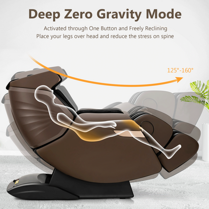 Therapy 21 - 3D SL-Track Electric Full Body Zero Gravity Shiatsu Massage Chair with Heat Roller