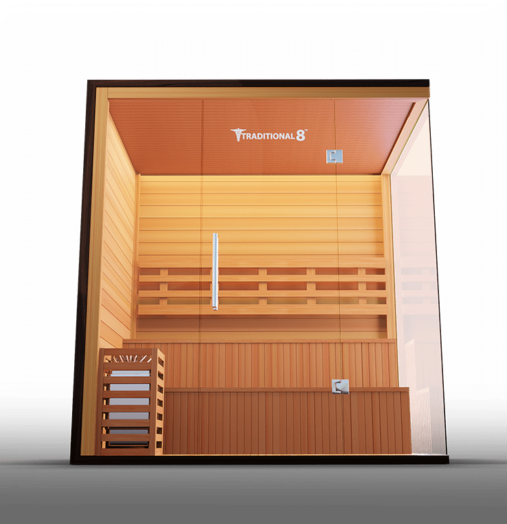 Medical 8 Plus 3-5 Person Traditional Sauna