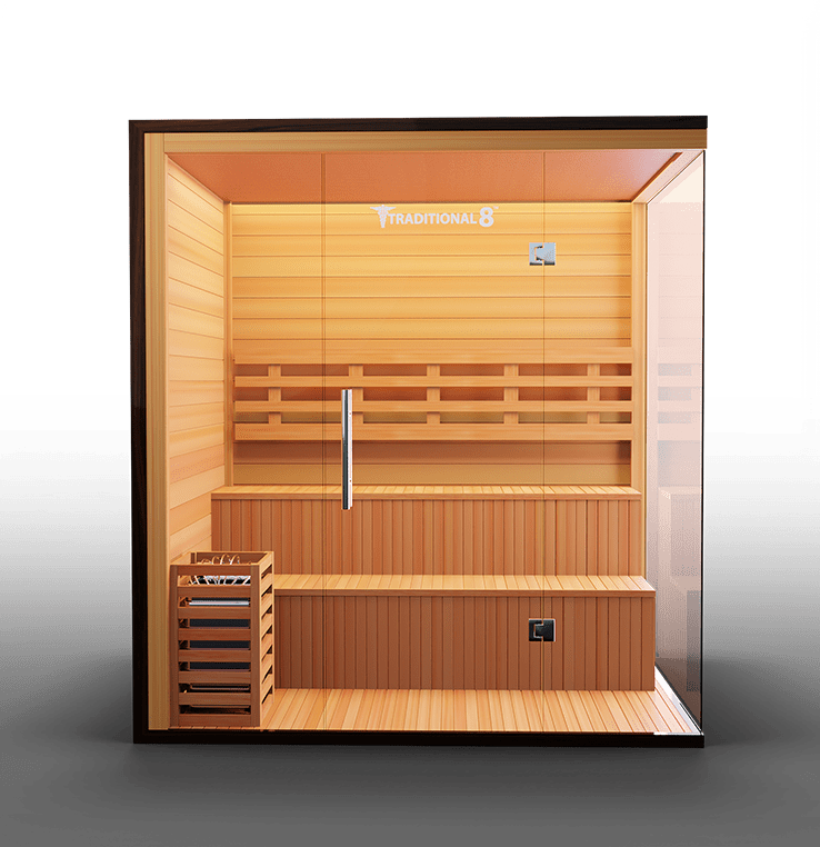 Medical 8 Plus 3-5 Person Traditional Sauna