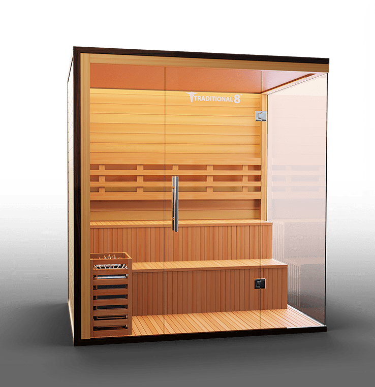 Medical 8 Plus 3-5 Person Traditional Sauna