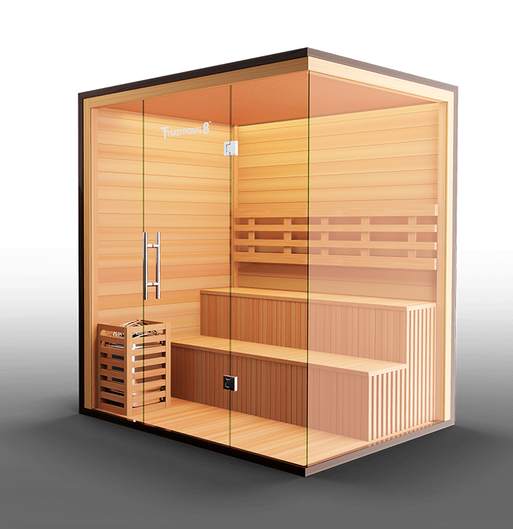 Medical 8 Plus 3-5 Person Traditional Sauna