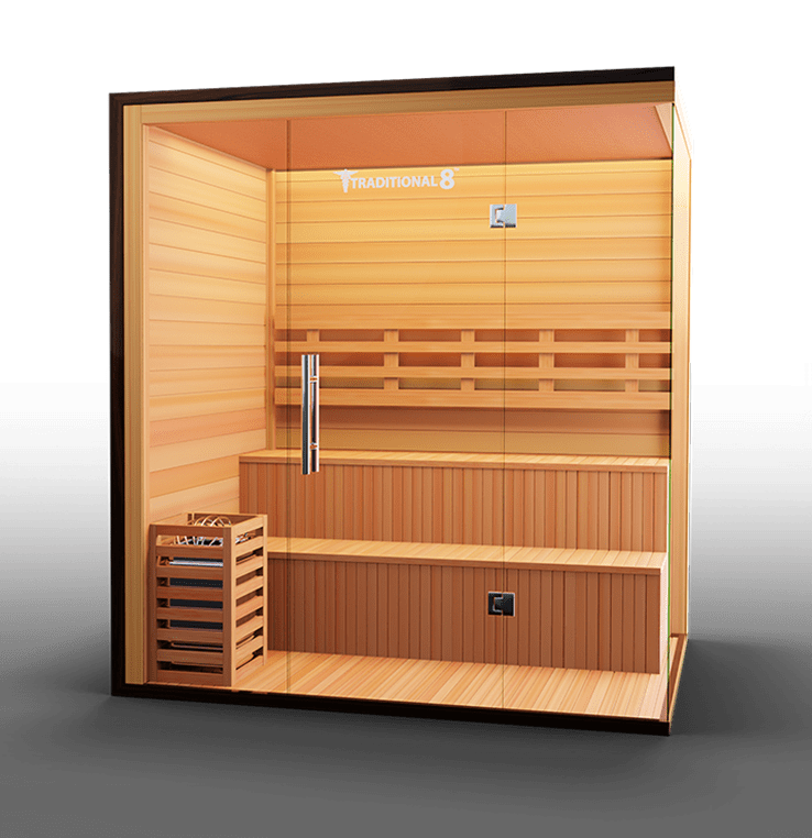 Medical 8 Plus 3-5 Person Traditional Sauna